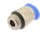 IQS Mini gerade Steckverschraubung M 5 - 4mm , IQS - Mini Pneumatikverschraubung