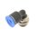 IQS Mini L - Steckverschraubung mit Außengewinde M 5 - 3 mm Winkelsteckanschluss