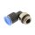 IQS Mini L - Steckverschraubung mit Außengewinde M 5 - 3 mm Winkelsteckanschluss