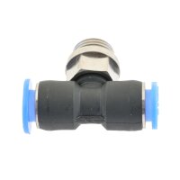 IQS Mini TE - Steckverschraubung mit Außengewinde M 5 - 3 mm T-Stück
