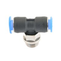IQS Mini TE - Steckverschraubung mit Außengewinde M 5 - 3 mm T-Stück