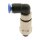 Winkel-Schnelldrehverschrau- bung R 3/8"-12mm, IQS-Standard