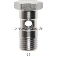 Hohlschraube für IQS- Ringstücke, G 1/8",...