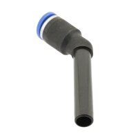 IQS 45°-Steckverbidung mit langem Stecknippel Ø 8 mm Stecknippel, IQS-Standard
